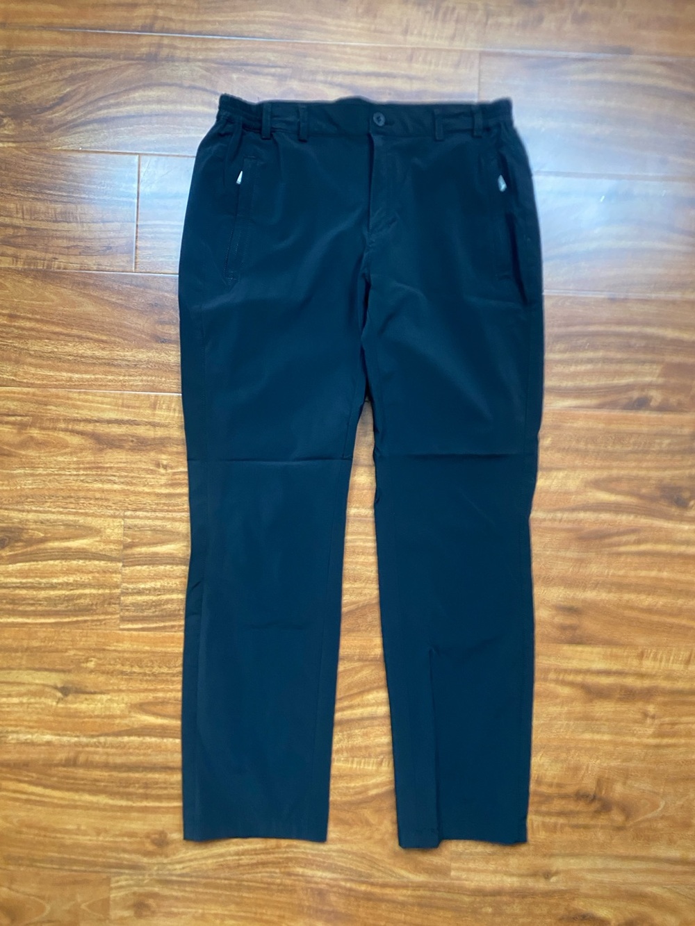 Praus Women's Black Nylon Midrise Crop Pants Size 27 Outdoor Camping Casual